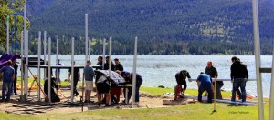 2 Playground - Posts Going Up 2017 06 17 IMGS 029-030