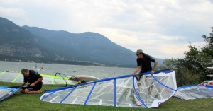 Changing sails